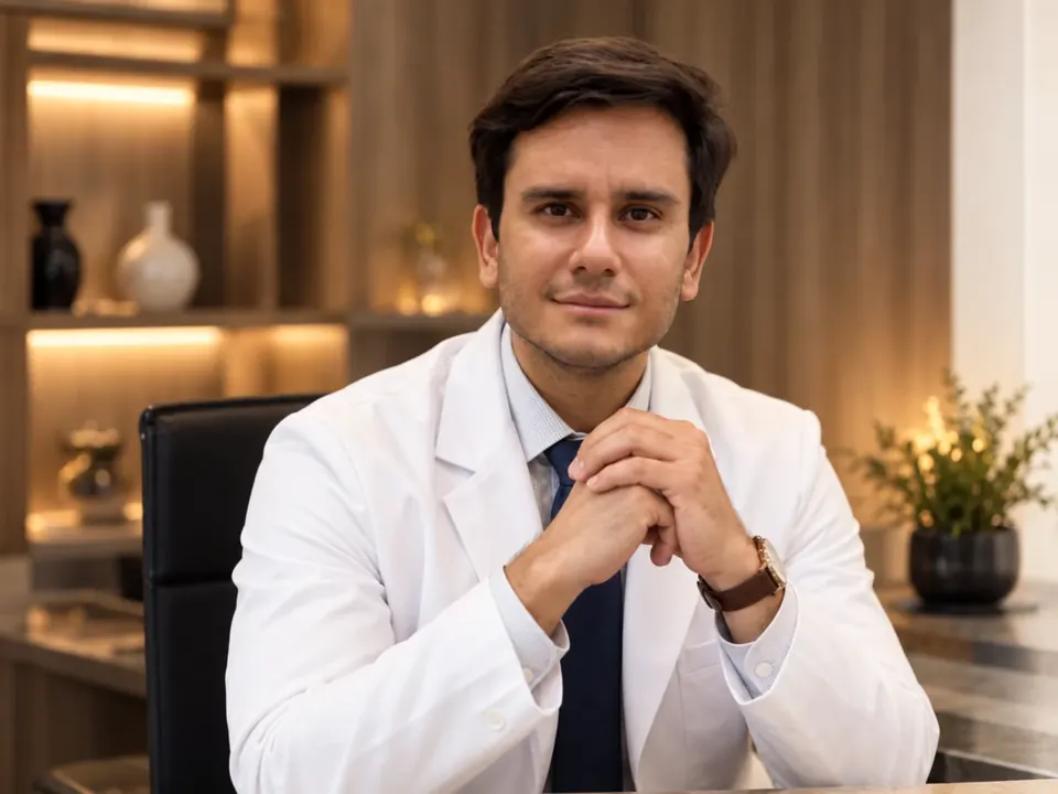 Dr. Maycon Francis de Souza, dermatologista do Instituto Venanzi